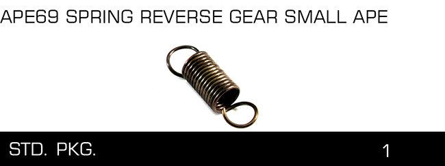 APE69 SPRING REVERSE GEAR SMALL APE